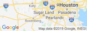 Sugar Land map
